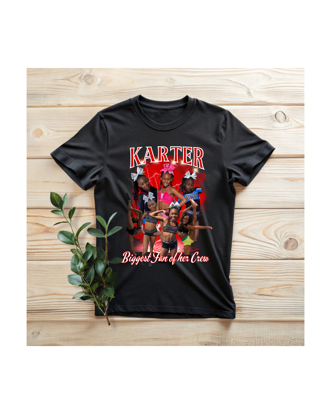 Custom Athlete Collage Shirt